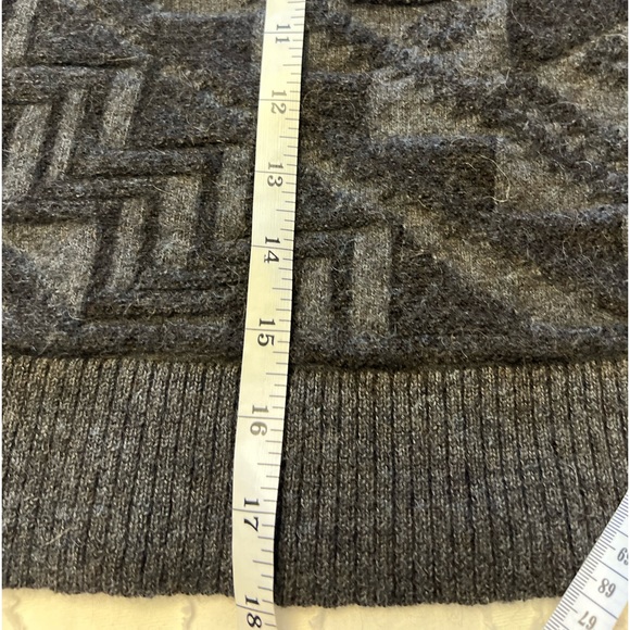 Peruvian Connection Alpaca /Wool Long Sleeve Pullover Crop Sweater Small - Picture 9 of 11